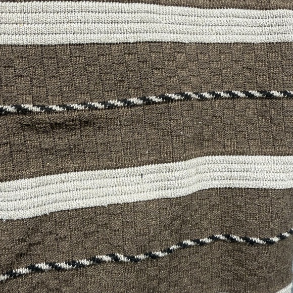 Chereskin Mens Brown Pullover Long Sleeves Collar Warm Size XL READ - Picture 7 of 14